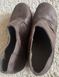 Skechers Brown Heel Shoe Slip On